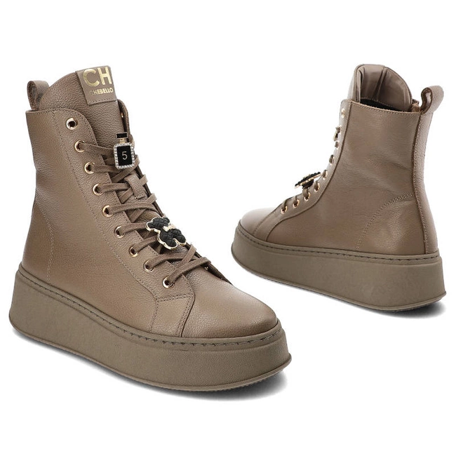Členkové Topánky Chebello - 4294_-472-000-MIC-S251 Taupe