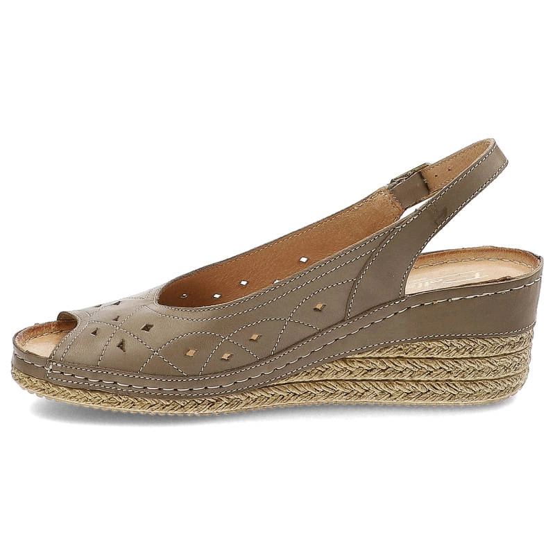 Sandále Pollonus - 5-1404-004 Capuccino