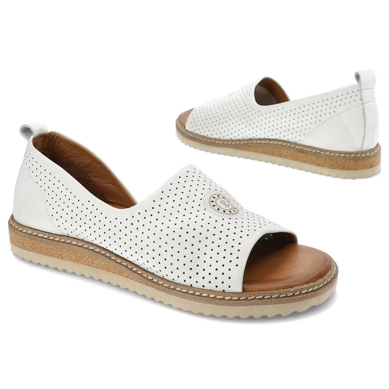 Sandále Artiker - 44C0689 Biały