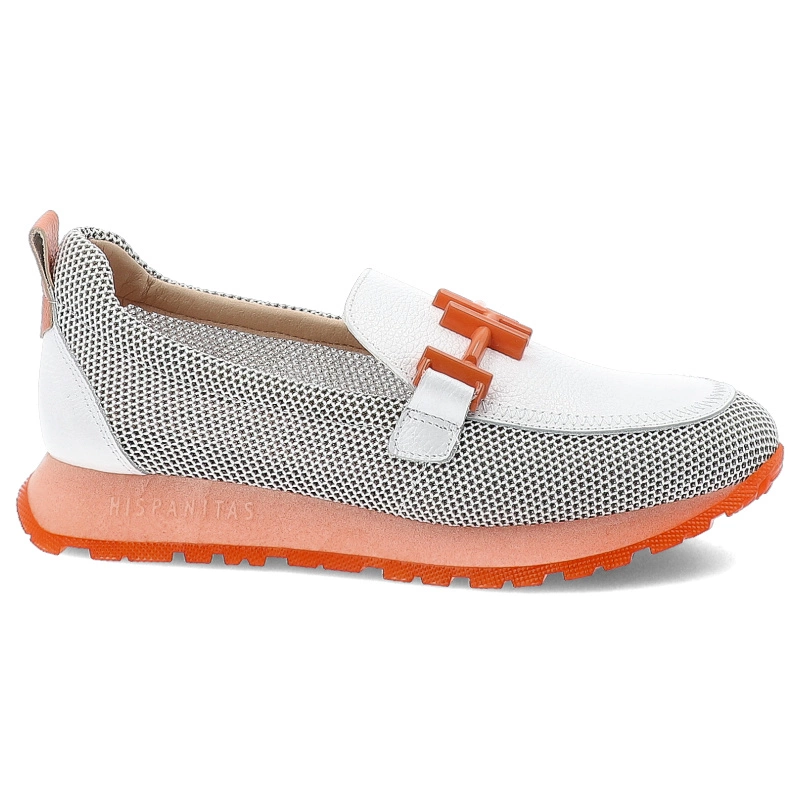 Poltopánky HISPANITAS - HV253919 Melbourne-V25 White Cervo-V25 Coral