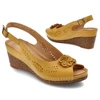 Sandále Pollonus - 5-1521-006 Żółty