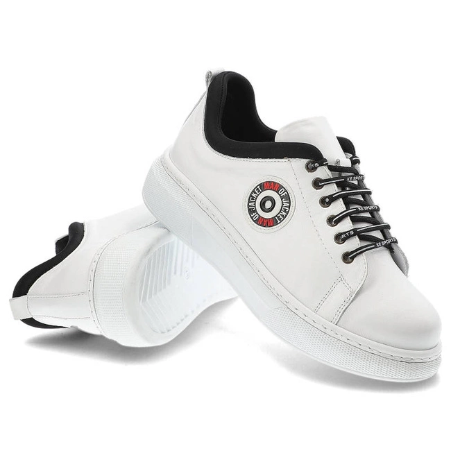 Tenisky Ravini - 004.8010 Biały 02 T PL96290YZLBYZ