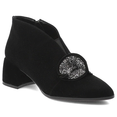 Členkové Topánky S.BARSKI - MR52-182 Black/Silver