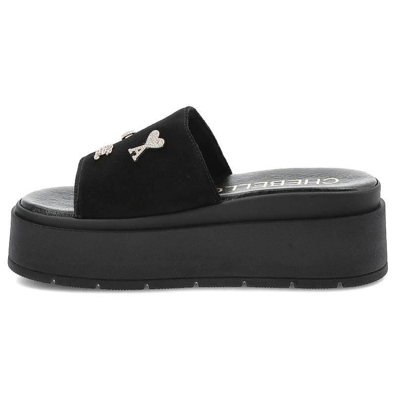 Šľapky CHEBELLO - 4600_-034-000-PSK-S370 Czarny