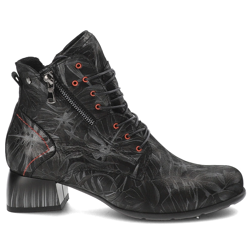 Členkové Topánky Armodo - 7147A Szary/Czarny