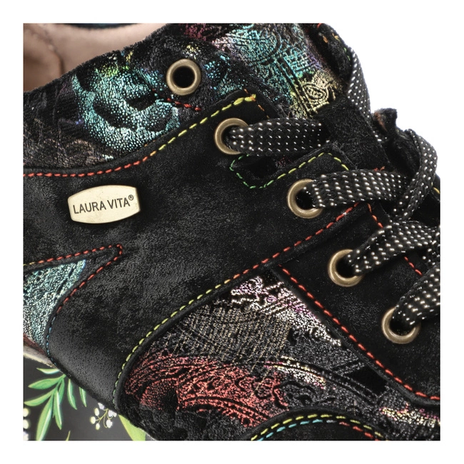 Tenisky LAURA VITA - Delphine 16 SL6006-16 Noir