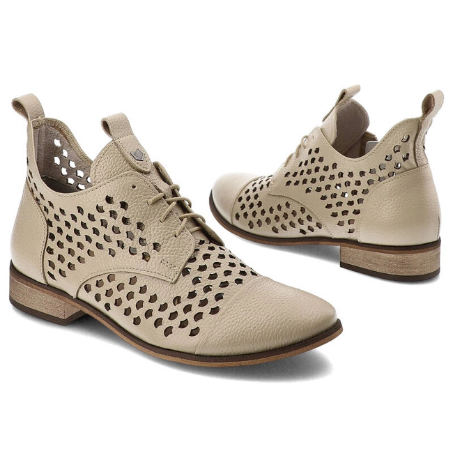 Členkové Topánky Armodo - 801 Beż G2