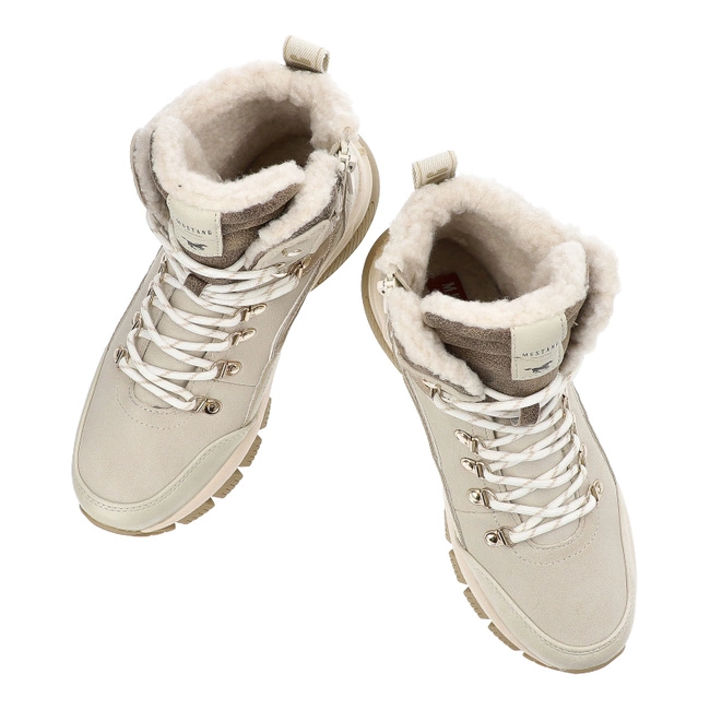 Členkové Topánky Mustang - 1481-605-243 Ivory