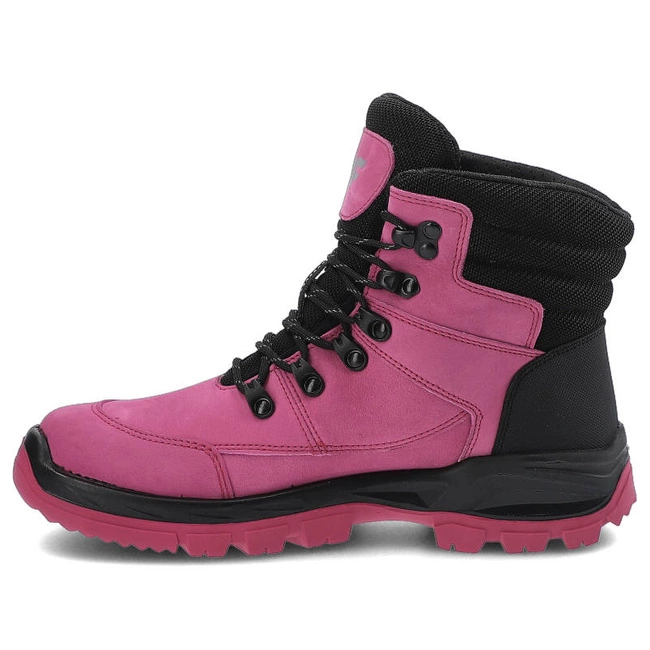 Trekingové Topánky 4F - H4Z21-OBDH250 Fuksja/Czarny 55S