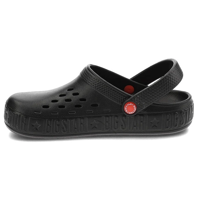 Šľapky Big Star - II275001 Czarny