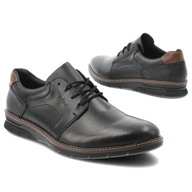 Poltopánky RIEKER - 14419-00 Black