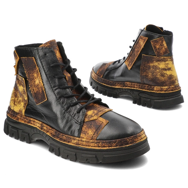 Členkové Topánky Ravini - VT20 Black-Noce