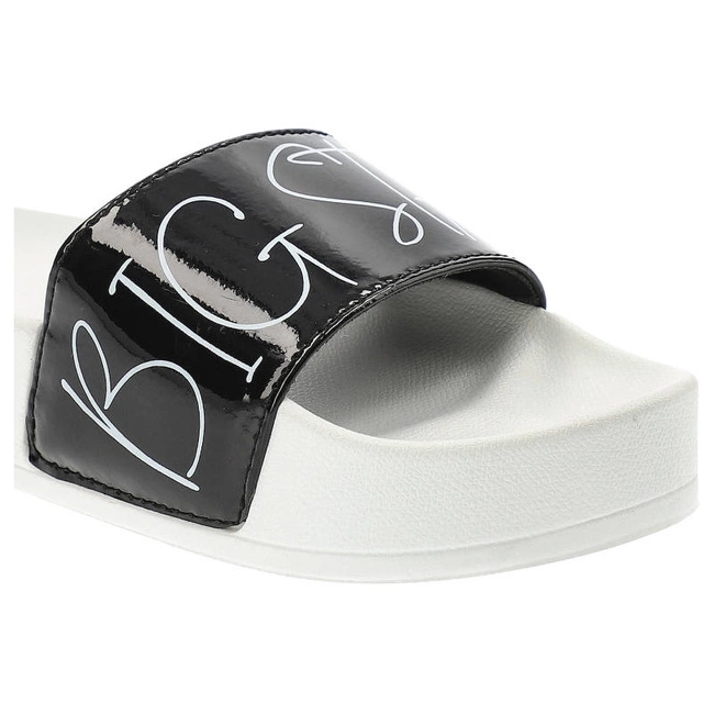 Šľapky Big Star - JJ274A276 Biały/Czarny