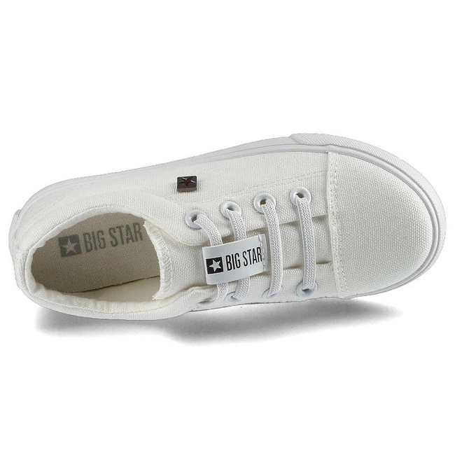 Plátenky Big Star - DD374074 Biały