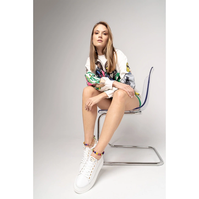 Tenisky Chebello - 4406_-059-074-PSK-S251 Biały