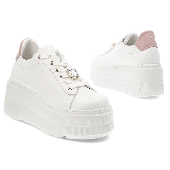 Tenisky KARINO - 5692/010-P Biały Lico