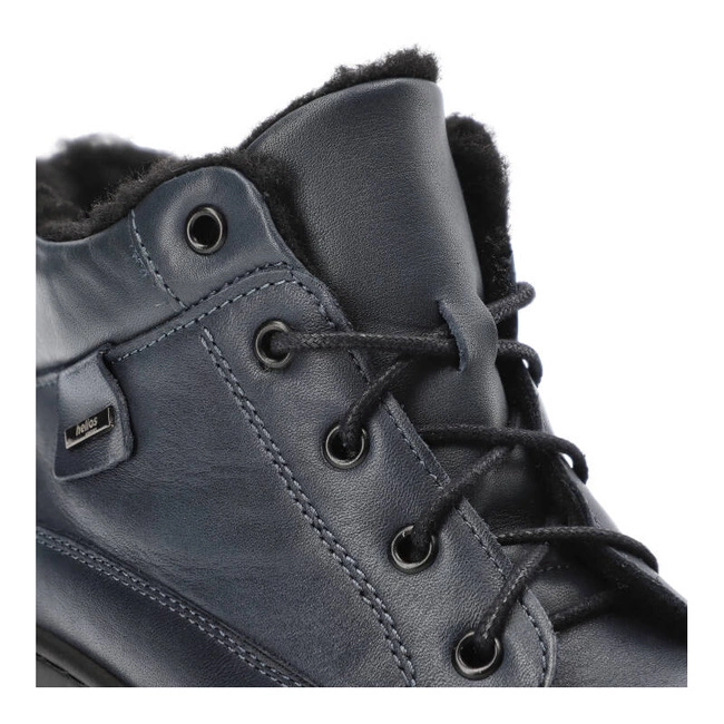 Šnúrovacie Členkové Topánky Helios - 553 Granat 041