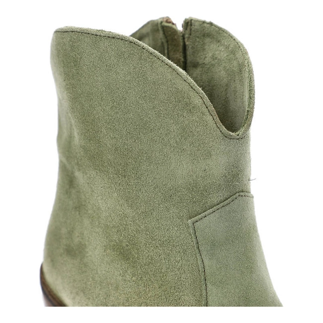Členkové Topánky Carinii - B8880_-S77-000-000-E72 Oliwka