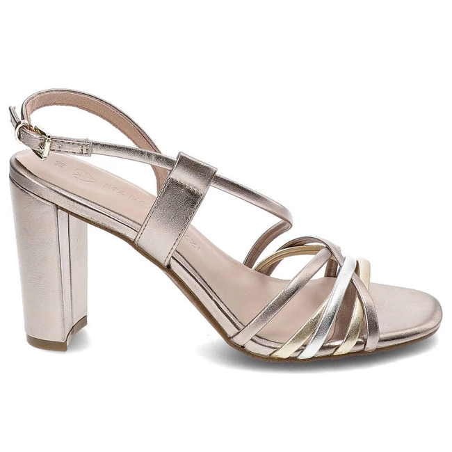 Sandále Marco Tozzi - 2-28324-20 532 Rose Met.Comb