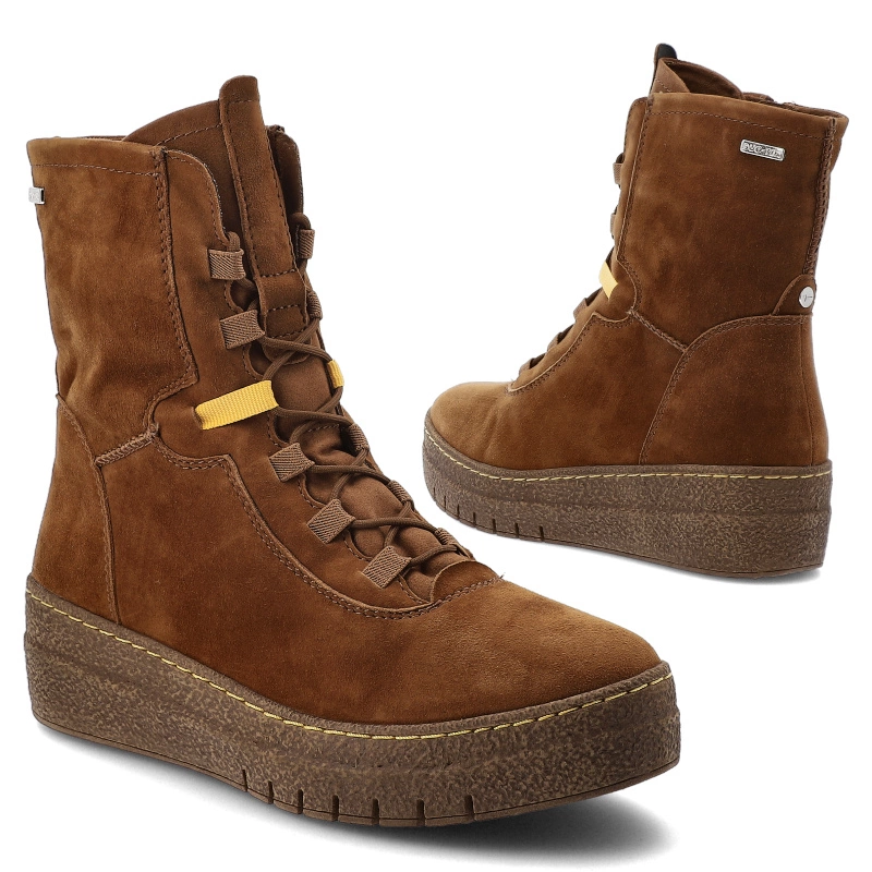 Členkové Topánky TAMARIS - 1-26987-33 363 Tobacco Suede