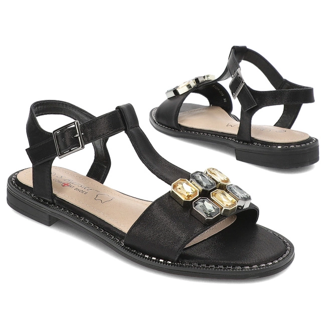 Sandále S.Barski - KV27-030 Black