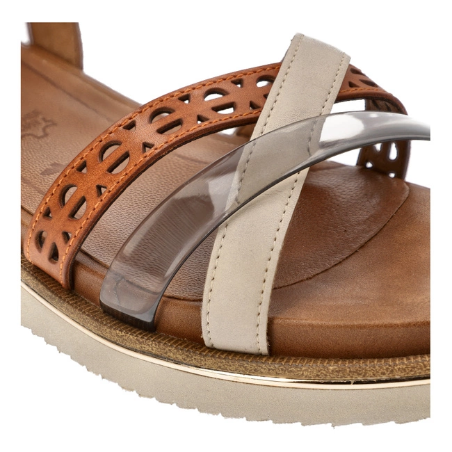 Sandále Tamaris - 1-28255-42 392 Cognac Comb