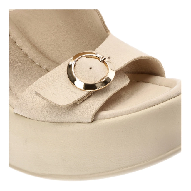 Sandále Carinii - B6441_-491-000-000-000 Beż