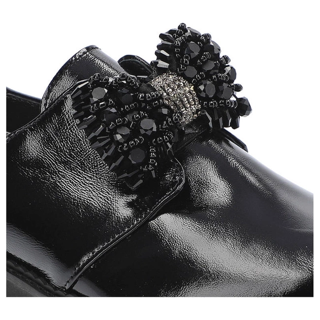 Poltopánky Dwunasty Shoes - 977 Czarny Naplak