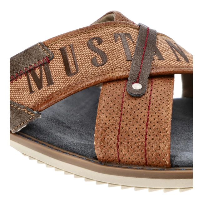 Šľapky Mustang - 4152-705-307 Cognac