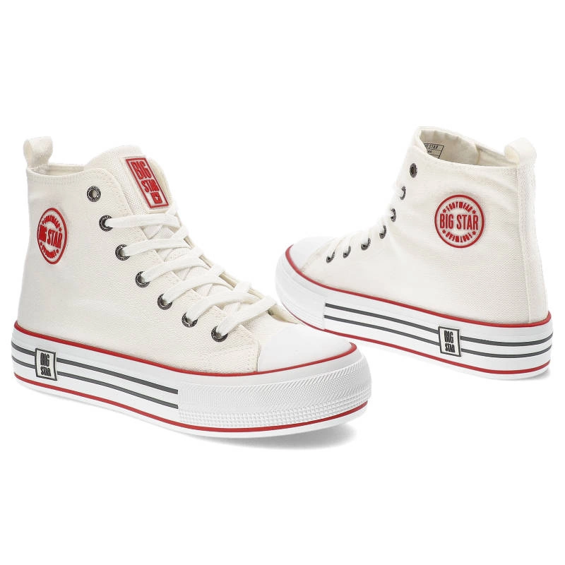 Plátenky Big Star - LL274185 Biały