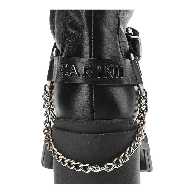 Čižmy Carinii - B8574_-E50-000-000-E88 Czarny
