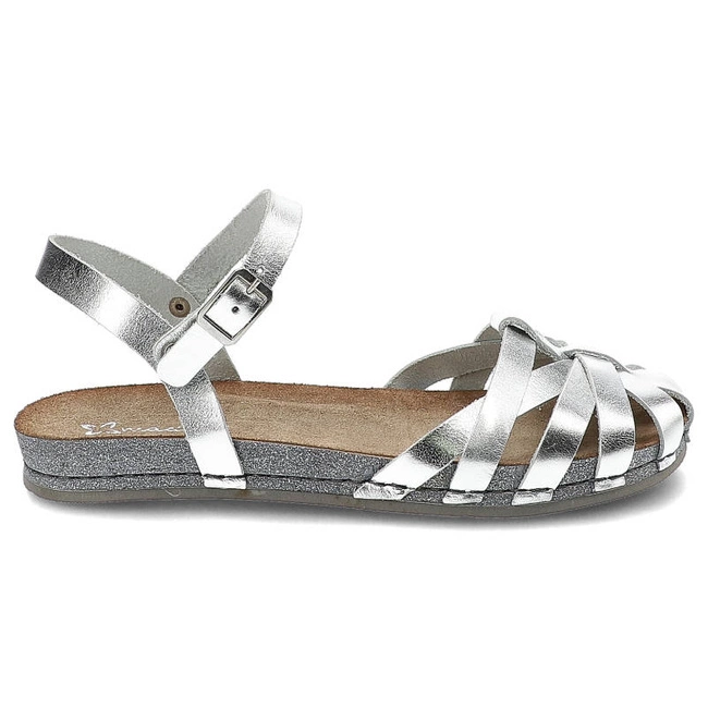 Sandále Maciejka - 03074-35/00-0 Srebro