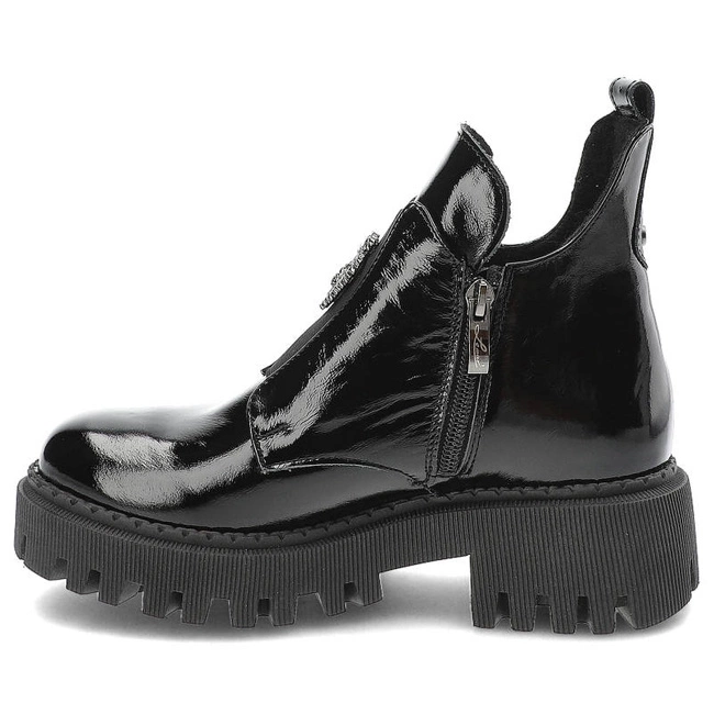 Členkové Topánky Lemar - 60451 Naplak Czarny