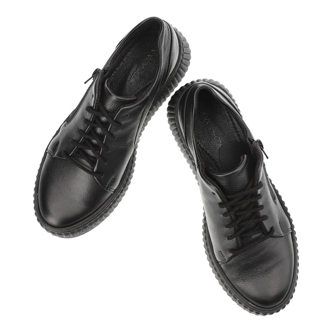 Tenisky Wasak - 602M Czarny Groszek