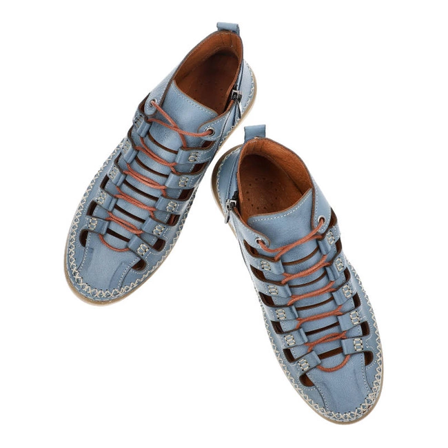 Členkové Topánky Artiker - 52C0638 Niebieski