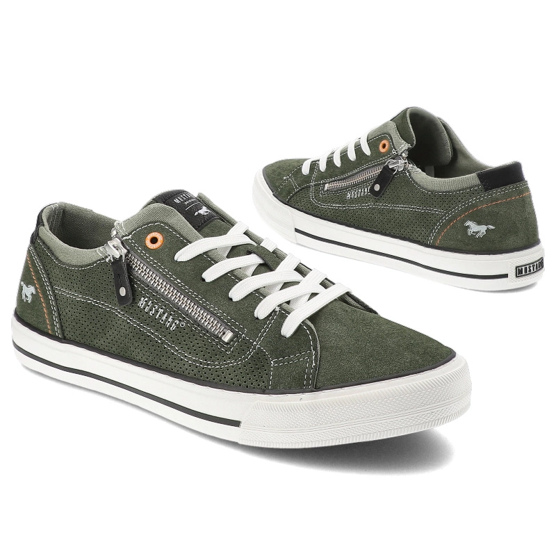 Tenisky Mustang - 4198-302-77 Oliv