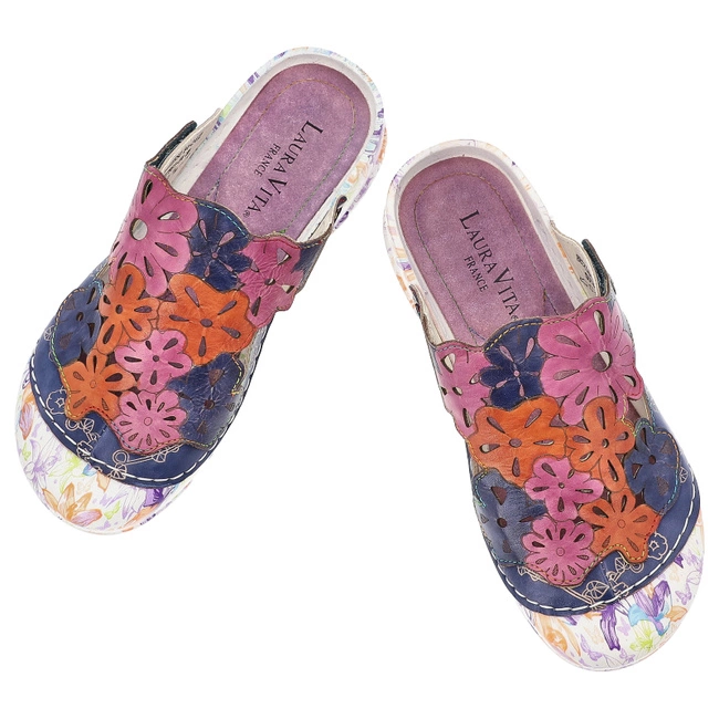 Šľapky LAURA VITA - Beczierso 84 SO7861-84 Violet