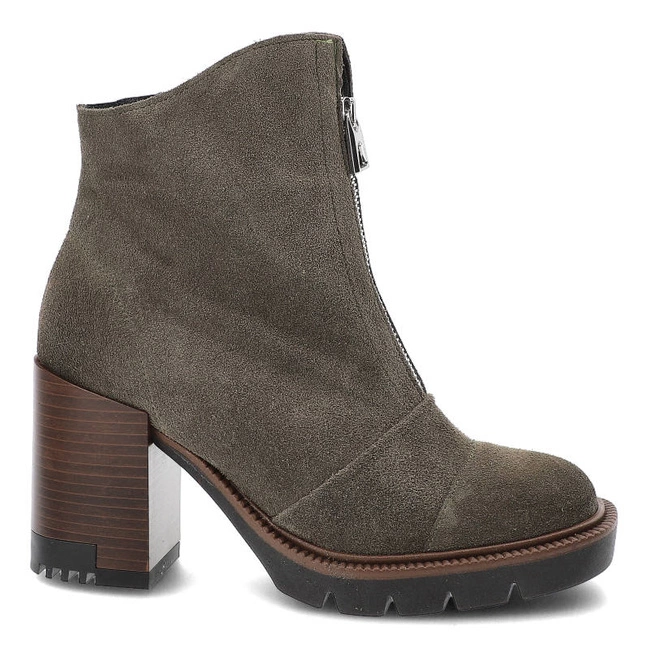 Členkové Topánky Karino - 4675/066-F Zielony/Welur