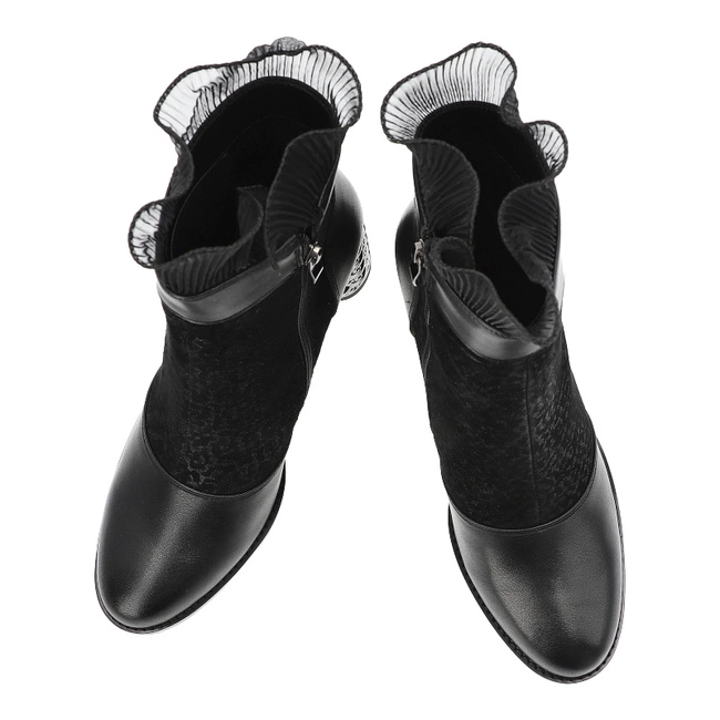 Členkové Topánky S.BARSKI - MR52-140 Black