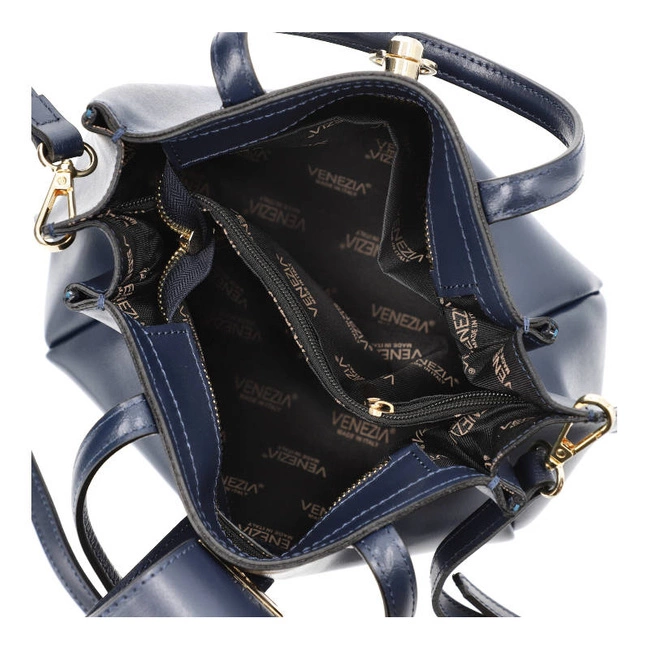 Kabelka Venezia - 100-2252-Y BO BS Granatowy