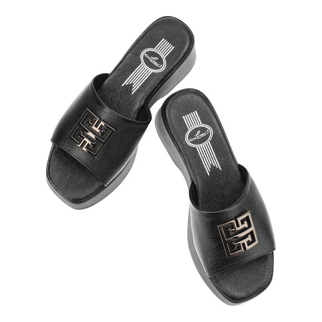 Šľapky Lemar - 40356 V.Czarny+Cn.