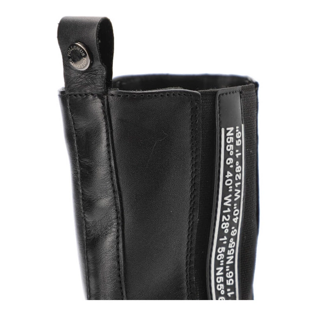 Členkové Topánky Pollonus - 5-1579-001 Czarny Lico