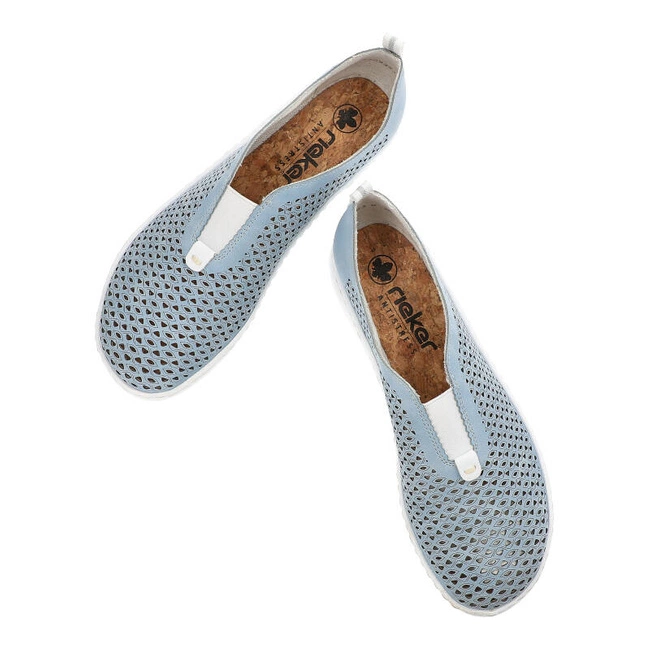 Poltopánky Rieker - 52866-10 Blue