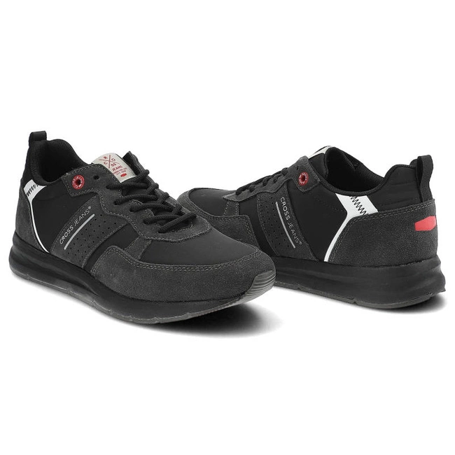 Tenisky Cross Jeans - JJ1R4014C Czarny