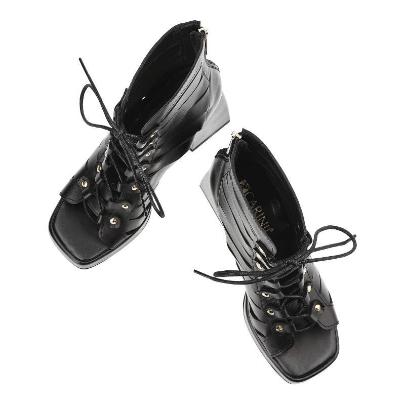 Členkové Topánky Carinii - B9548_-E50_-000-000-E95 Czarny