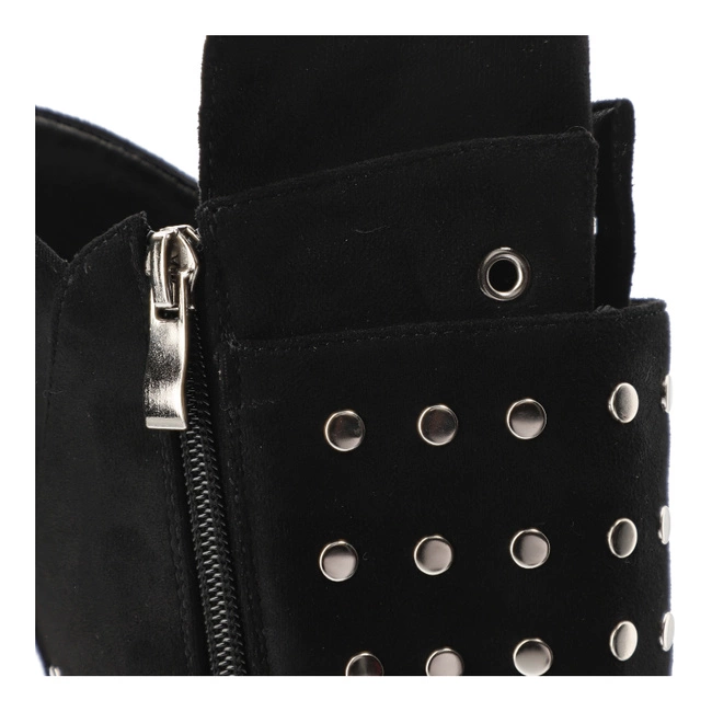 Čižmy S.Barski - MR880-065 Black