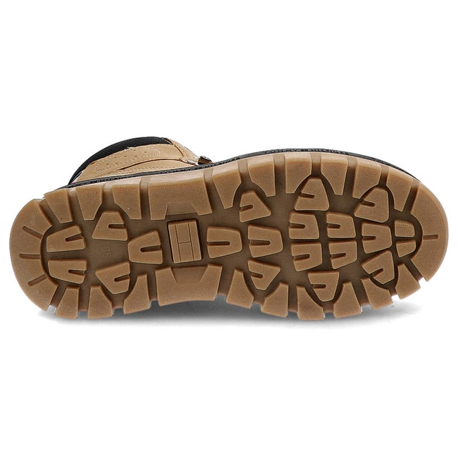 Turistické Topánky Tommy Hilfiger - T3B5-32517-1441524-Lace-Up Bootie Camel 524