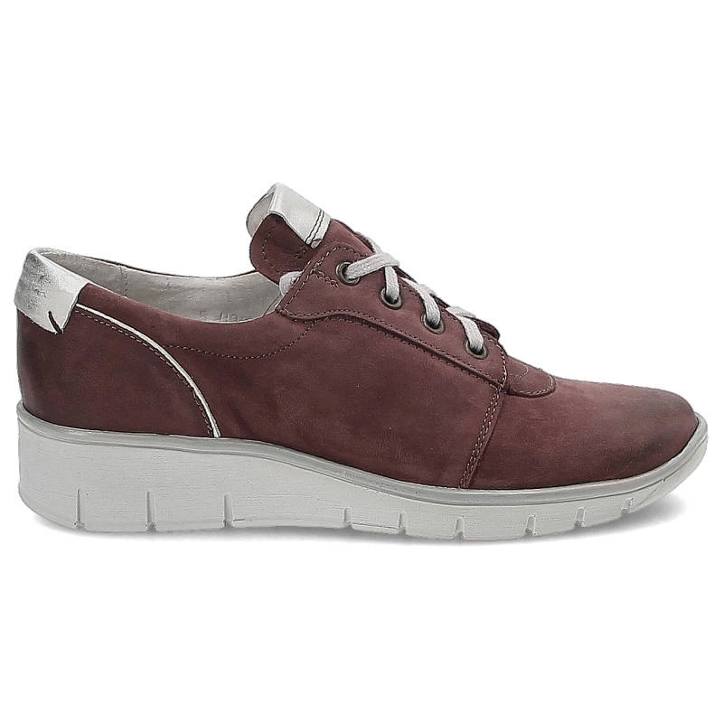 Poltopánky Pollonus - 5-0902-031 Bordo Samuel/Srebro