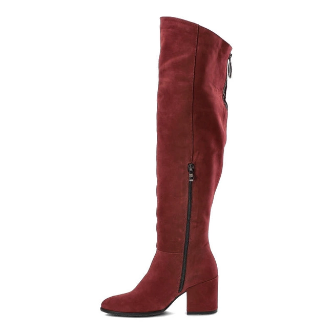 Čižmy Lemar - 70099 Czerwony V.Sangria