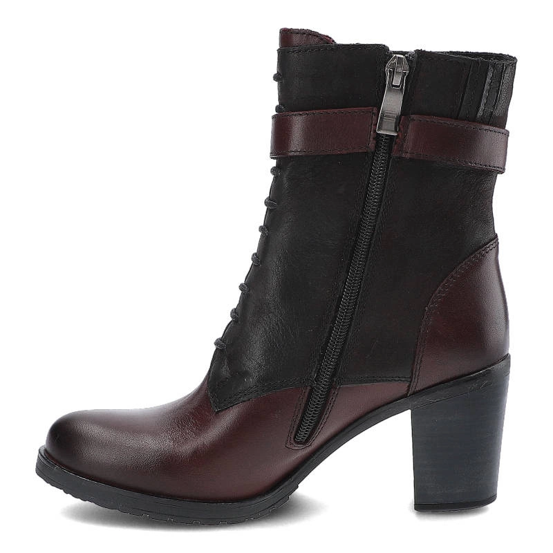 Členkové Topánky Simen - 7743 C.Bordowy/S04